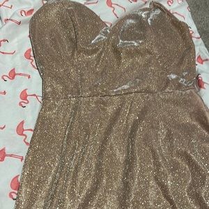 This is a nice candy dress it is also very glittery